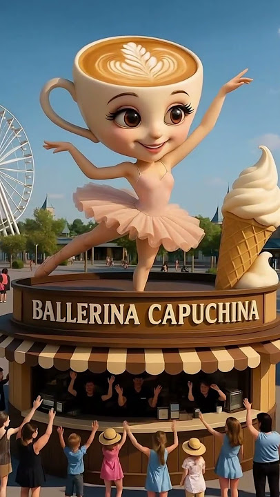 🍔🍩🍟🍫🍦 BRAINROT DELUXE MENU！ #BRAINROT #BALLERINA #CAPPUCCINA