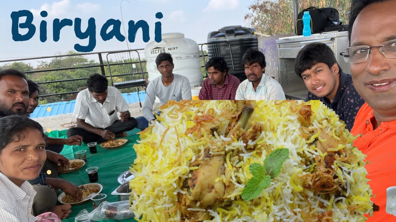 2021 last Biryani party with staff - chicken biryani - Spicy staff chicken biryani | Vahchef - VahRehVah
