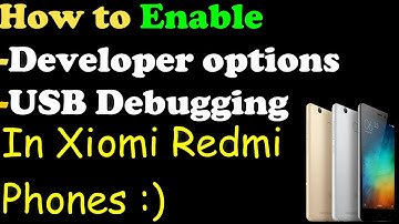 How to Enable Developer Options in Xiomi Redmi 4/4A/Note 4