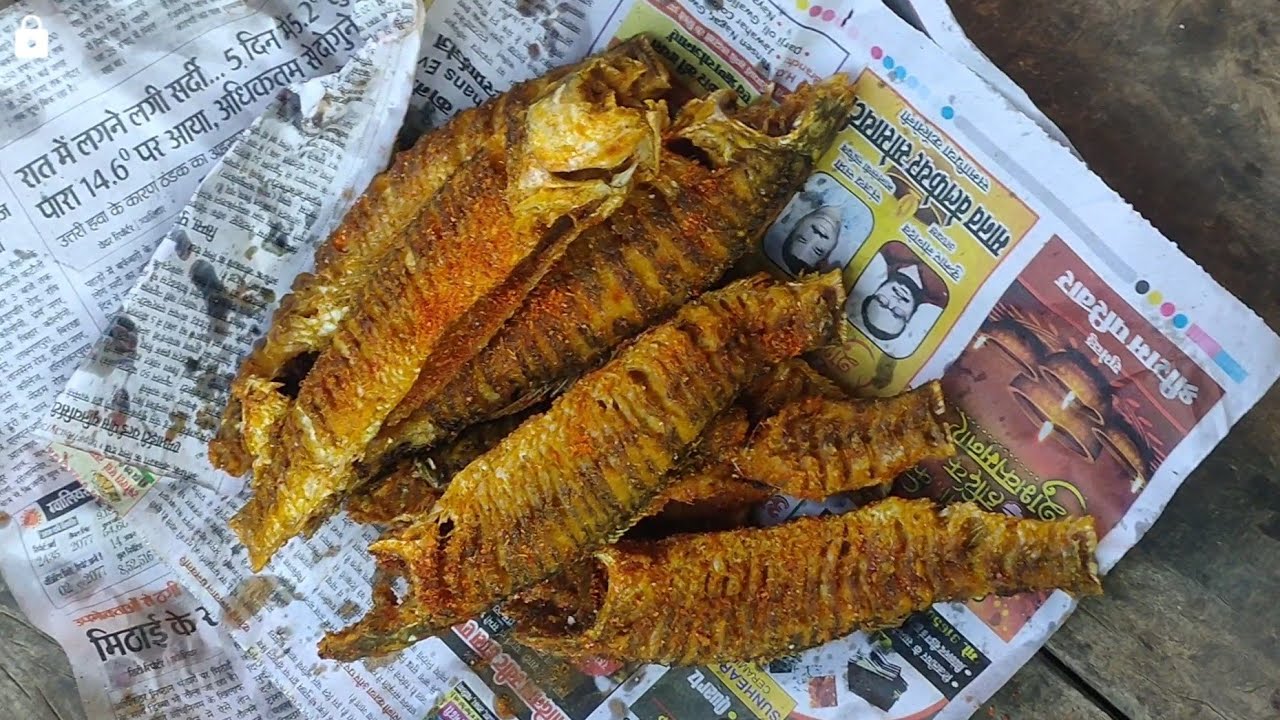 Awesome fish fry gwalior morar market || Fish fry food recipe || Fish fry gwalior morar market