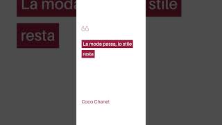 Sii audace, sii stile