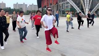 Китайский шаффл Призрачный танец с Цин Цин для мотивации. Разучиваем движения, танцуем , Худеем