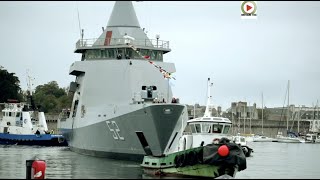 CONCARNEAU |  🛳️ Mise à flot de l’OPV Piedrabuena - BRETAGNE Télé
