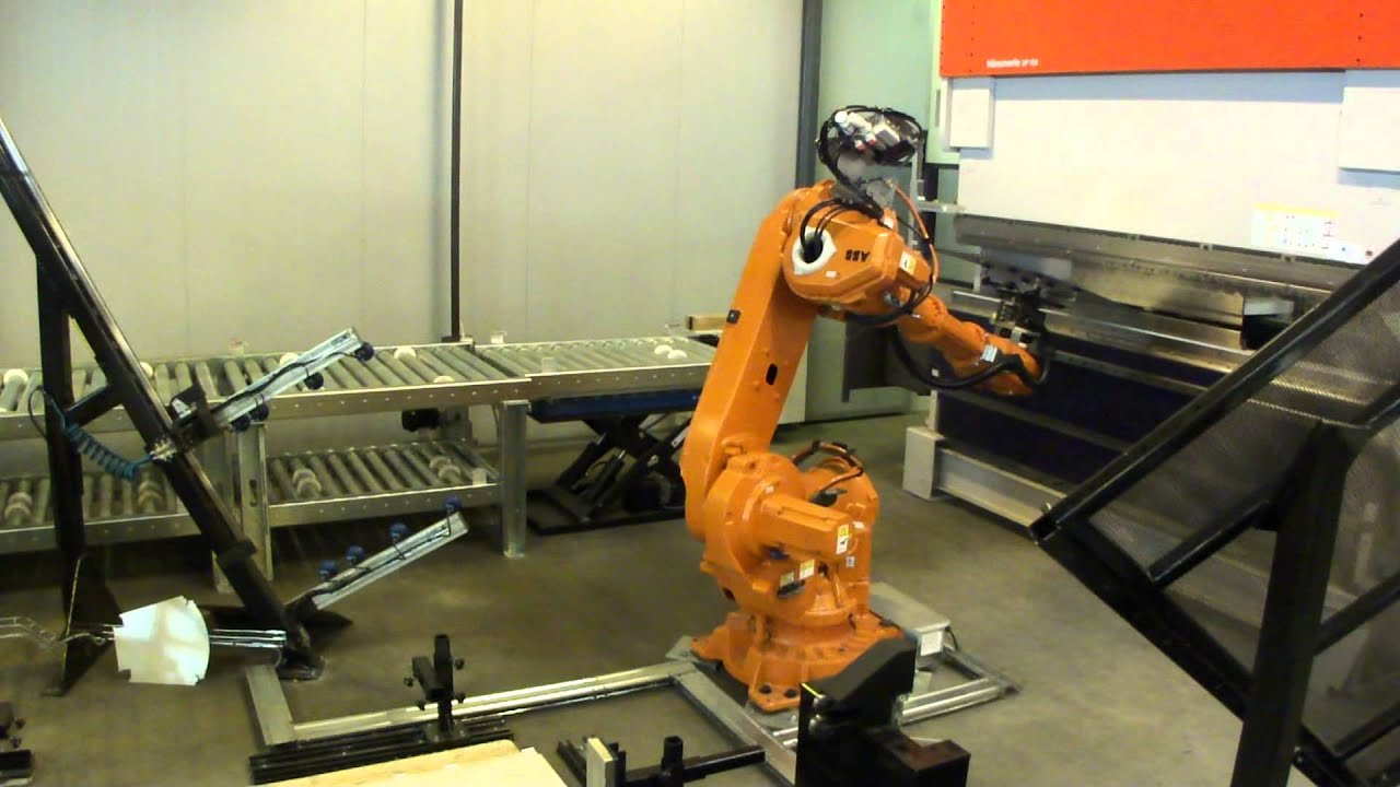 Kantbukning med robot