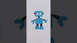 robot#paper craft#shorts