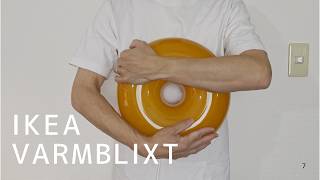 IKEA の「VARMBLIXT」抱きしめたくなるほど愛おしい照明