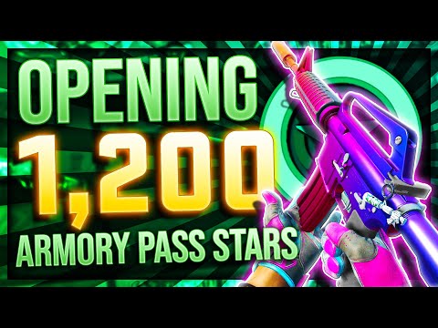 CS2 1,200 STAR COLLECTION OPENING (HUNT FOR M4 FADE)