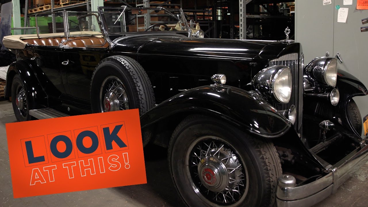 LOOK AT THIS: Governor Franklin D. Roosevelt's 1932 Packard