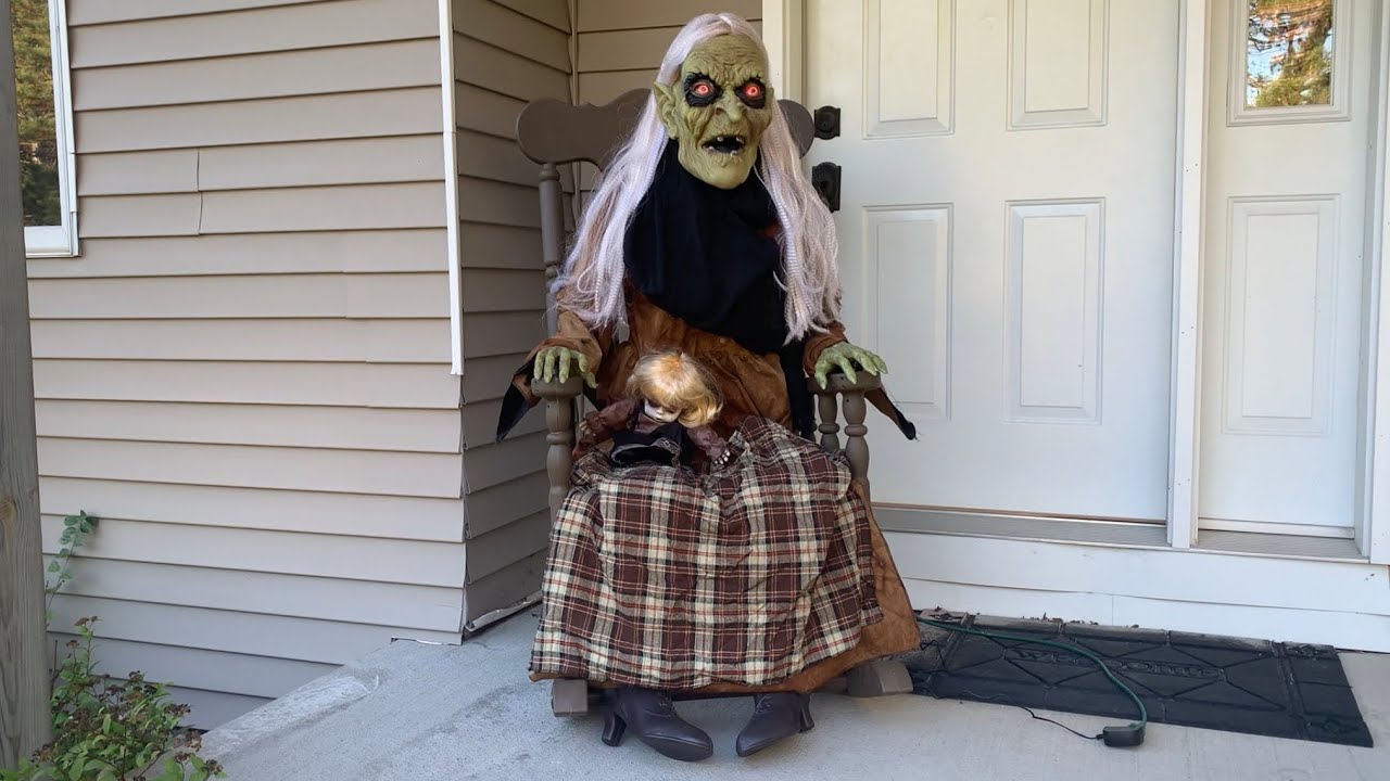 Rocking Babysitting Witch Home Depot 2021 Demo YouTube