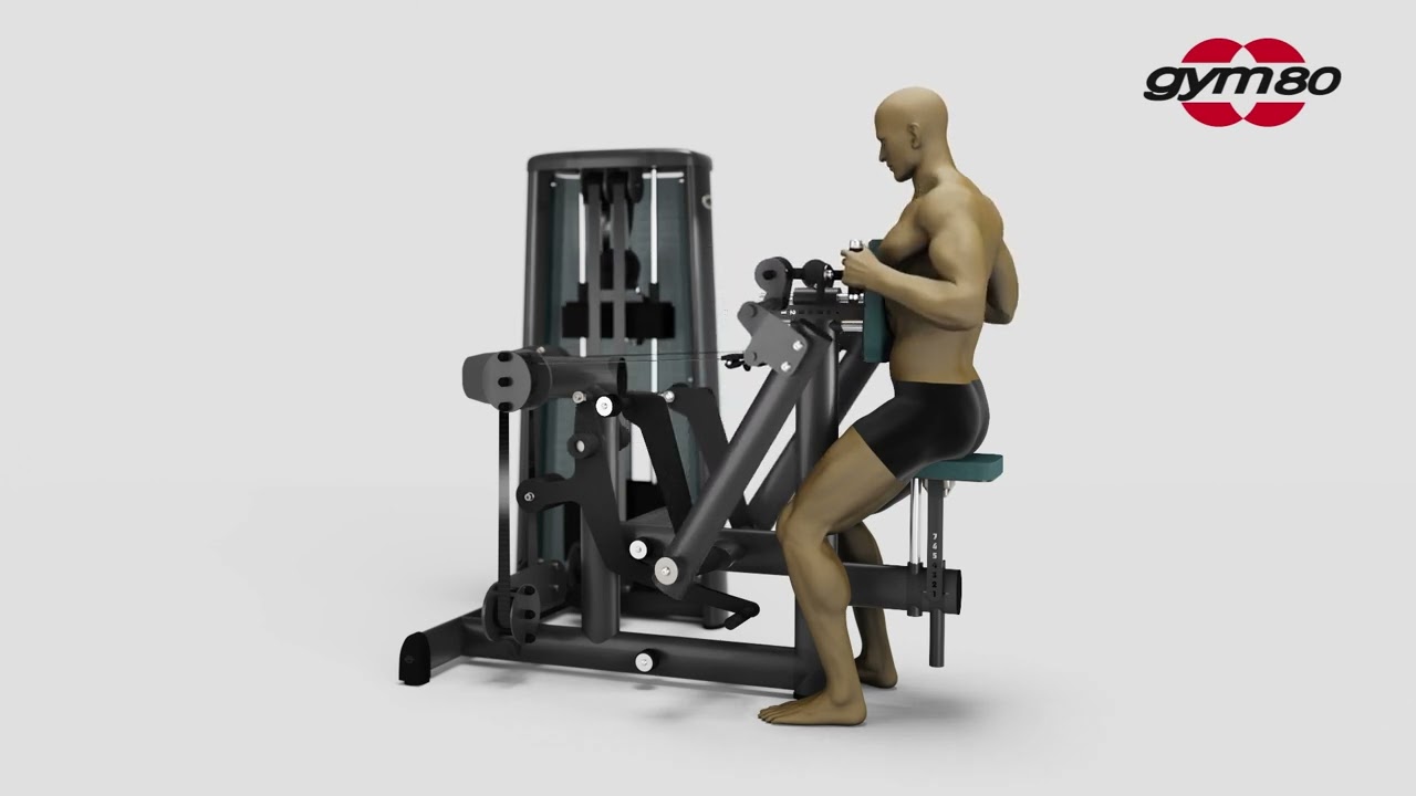 シーテッドロウ GYM80 シーテッドロウ SEATED ROW DUAL フィットネスマシン