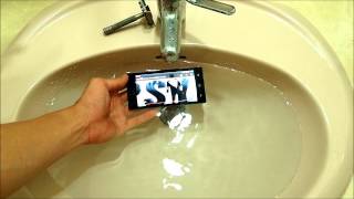 LG Optimus GJ Waterproof Test（防水測試）