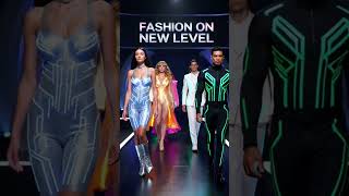 Cyberpunk Runway Walk 🔥 Fashion Models