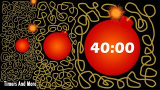 40 Minute Timer Bomb | 💣  Giant Explosion 💥