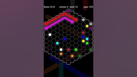 How To Solve Flow Free Hexes Premium 13x13 Mania Level 130 Board Walk Through Solution Walkthrough