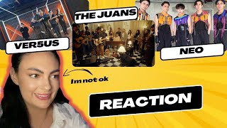 FINALLY reacting to THE JUANS, VER5US &amp; NEO