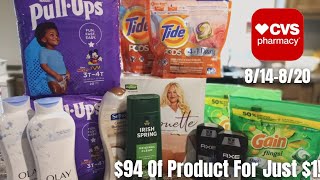 CVS HAUL 8/14-8/20 || Keeping It Simple With Only Grabbing Essentials! || $1 Final Cost! by Coupons With Abbie 220 views 1 year ago 14 minutes, 41 seconds