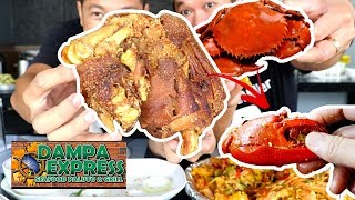 SUPER CRISPY PATA + SALTED EGG MIXED SEAFOOD | DAMPA EXPRESS ANGELES PAMPANGA | FOOD REVIEW | PART 1