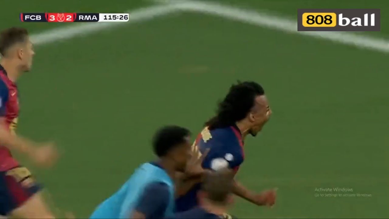 🚨 Koundé Last-Minute Goal vs Real Madrid! | Copa del Rey Final 2025 🚨