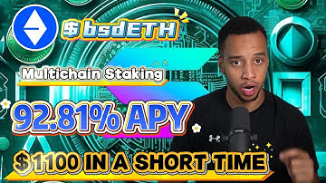 Turn Volatility into Cashflow: Stake bsdETH in Based ETH for Reliable APY 92.81% and Yield