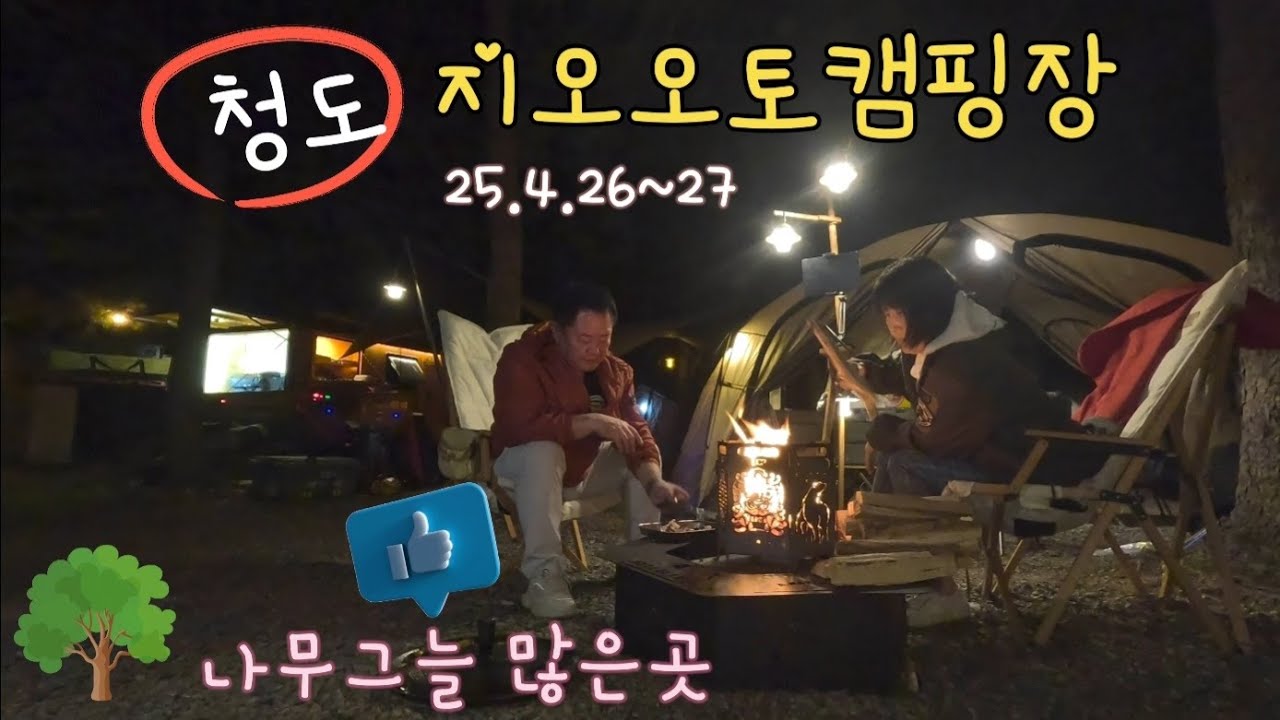 청도#지오오토캠핑장#나무그늘캠핑장#대구근교캠핑장#경상도오토캠핑장#공수의캠핑이야기#경북노지캠핑#