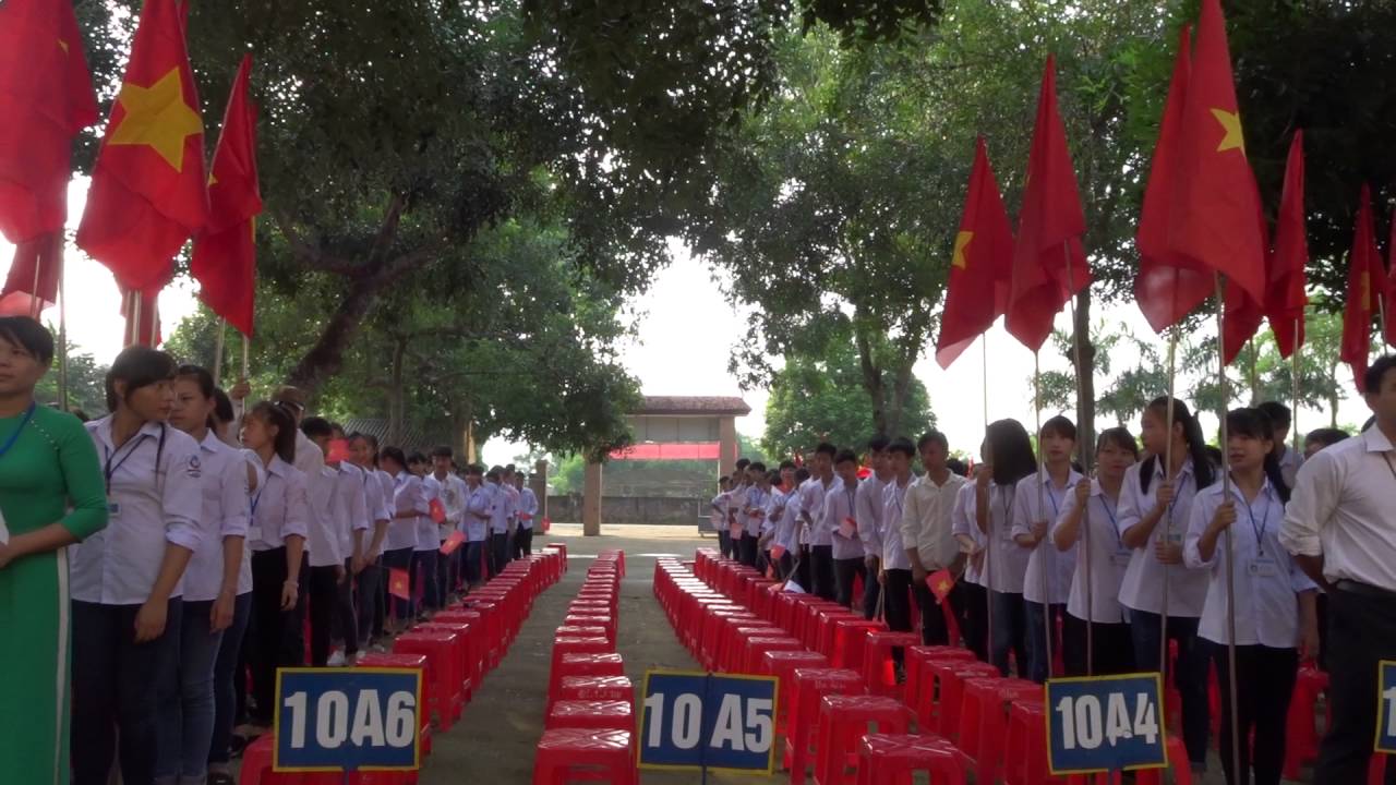 Lễ đón học sinh lớp 10 * 2016 - 2017