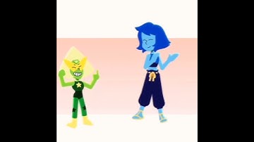fusion of lapis and peridot #stevenuniverse#lapidot#stevenuniverse#lapis#peridot#