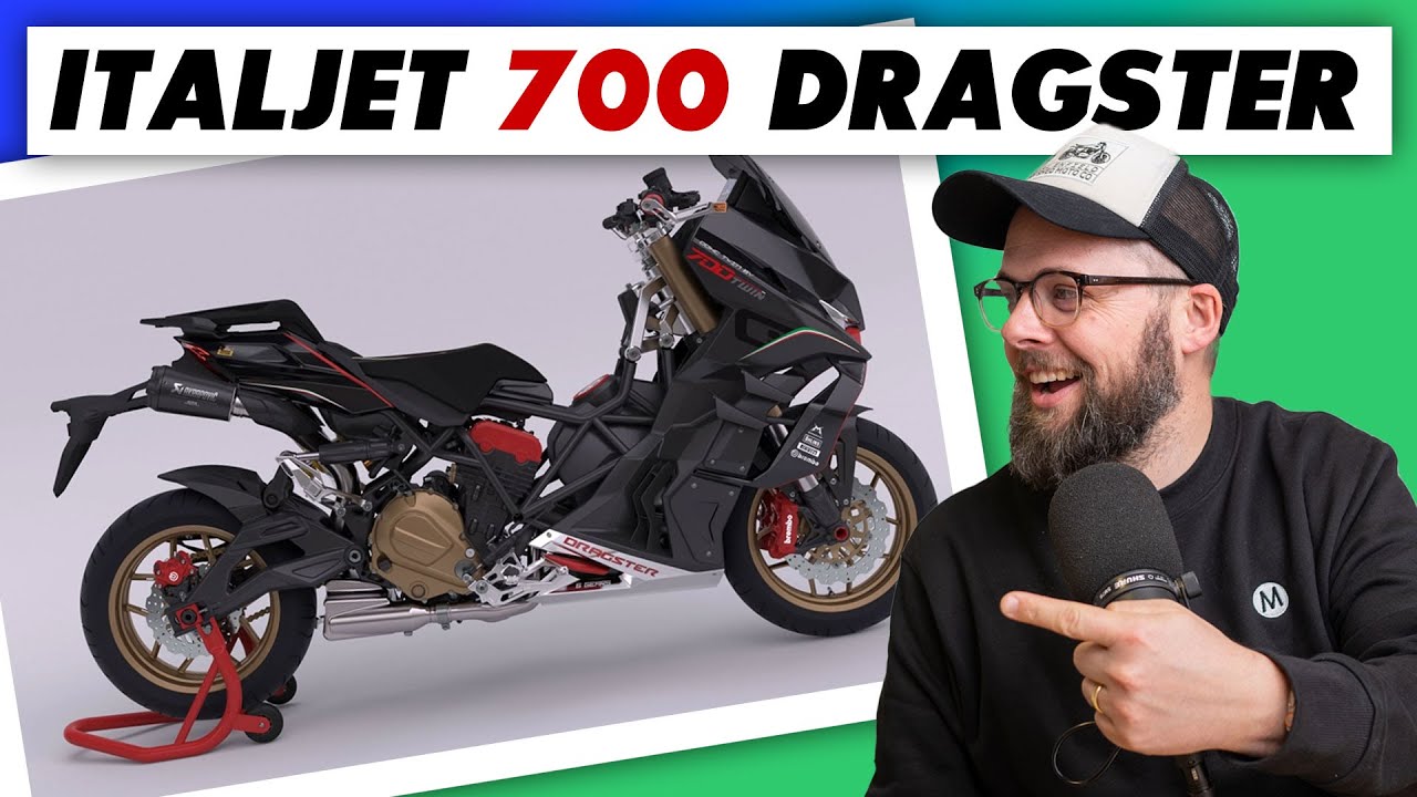 Почему Dragster 700 от Italjet — это скутер, который я ХОЧУ!