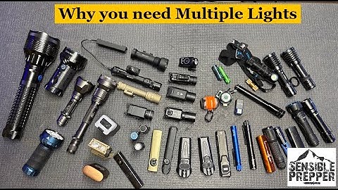 The Right Flashlight for the Job! Why You Need Multiple Lights?