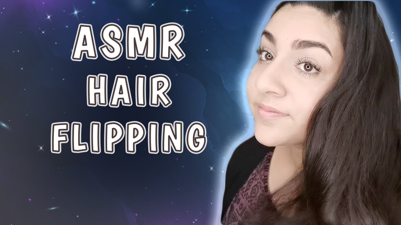 [ASMR] Hair Over My Face | Waving, Flipping, Layered Sounds (visual trigger)💁🏽‍♀️