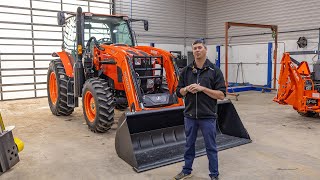 Kubota M6-101 M4 ALO Loader Removal Process!