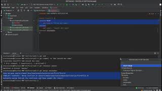 Git: lesson 7 merge conflict with Android studio GUI - part 2