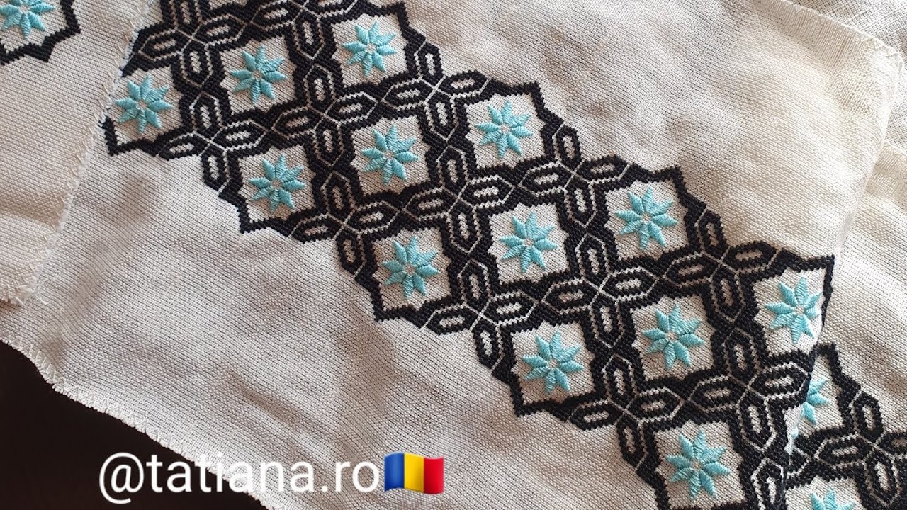 Cusatura la fir sau peste fire!Sewing on the thread or over the threads!