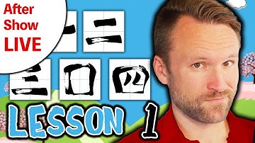 AFTER SHOW LIVE Lesson 1: 一　二　三　口　四 | Q&A, Deep Dive and More
