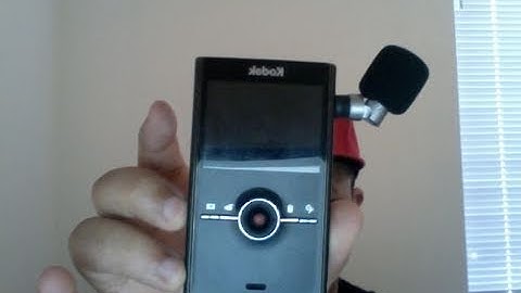 Sony ECM-DS30P on a Kodak Zi8