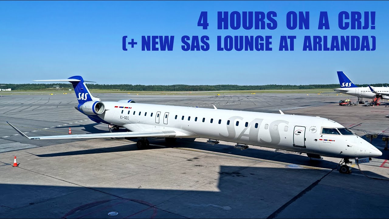 4K | TRIP REPORT | SAS [SAS Go] CRJ-900 | OSL-ARN-BLQ | SK864 & SK2693