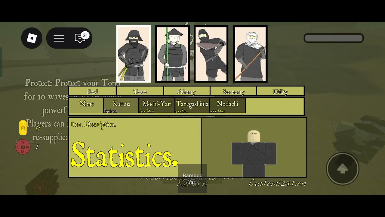 Cool roblox japanese alternative history zombie game inspired of gnb (Kyoeki) 