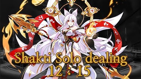 [엘소드 / Elsword KR] 대라 영락의 탑 3단계 멸 솔딜 Shakti Wilting Tower: Fall (21-5) Solo Dealing 12:15