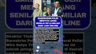 Bareskrim Polri Menyita Uang Dari Judi Online #beritaindonesia #breakingnews #beritaterkini #news