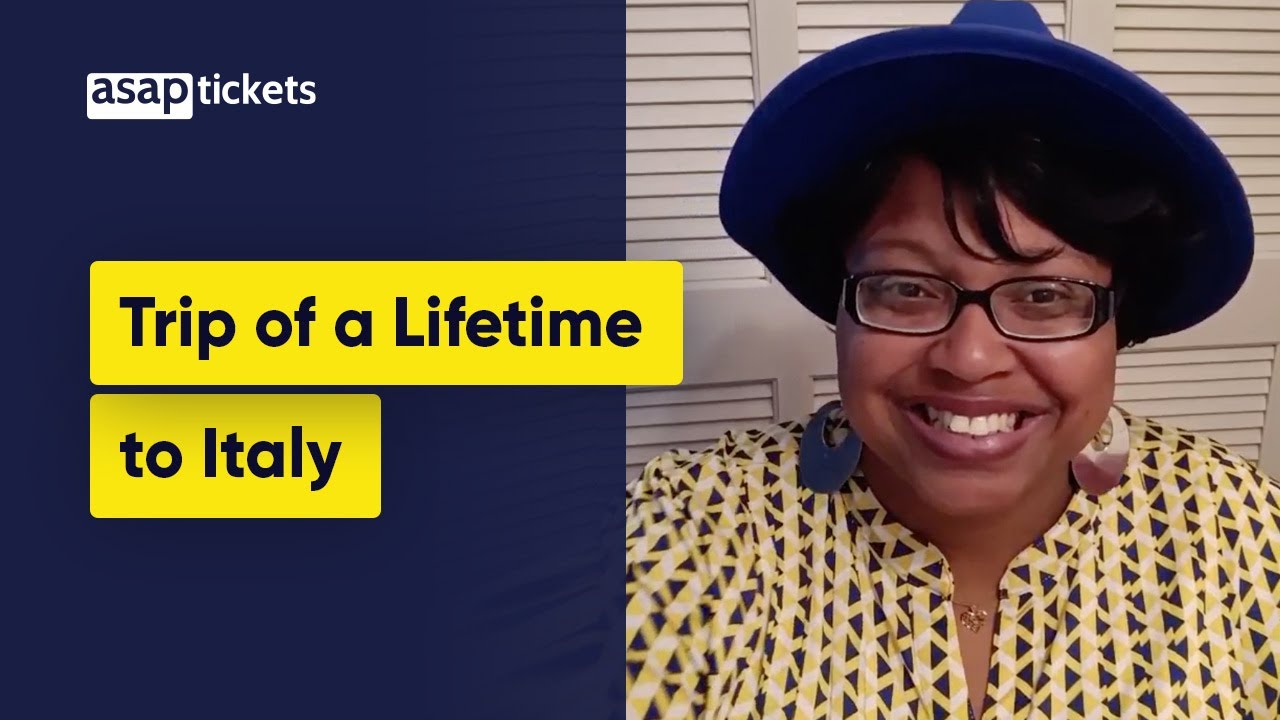 ASAP Tickets Review 2023 – Trip of a Lifetime to Italy - YouTube