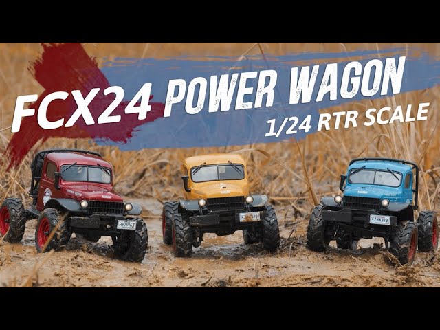FMS 1:24 FCX24 Power Wagon Official Full Version Introduction and Driving Release