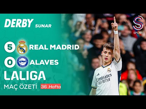 Real Madrid - Alaves (5-0) - Maç Özeti - LaLiga 2023/24