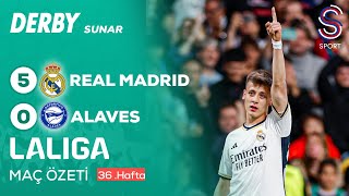 Real Madrid - Alaves 5-0 - Maç Özeti - Laliga 202324