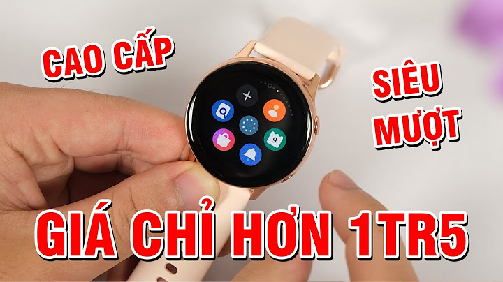 Đánh giá samsung galaxy watch active r500