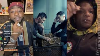 Davido And Wizkid Ends Beef As Messi And Ronaldo Played Chess Together Ahead Of 2022 World Cup