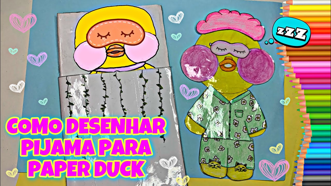 pijamas para o paper duck
