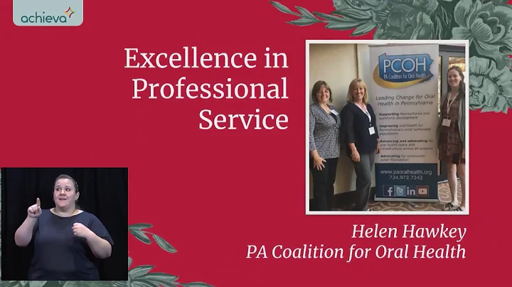 Helen Hawkey Excellence in Professional Service - ...