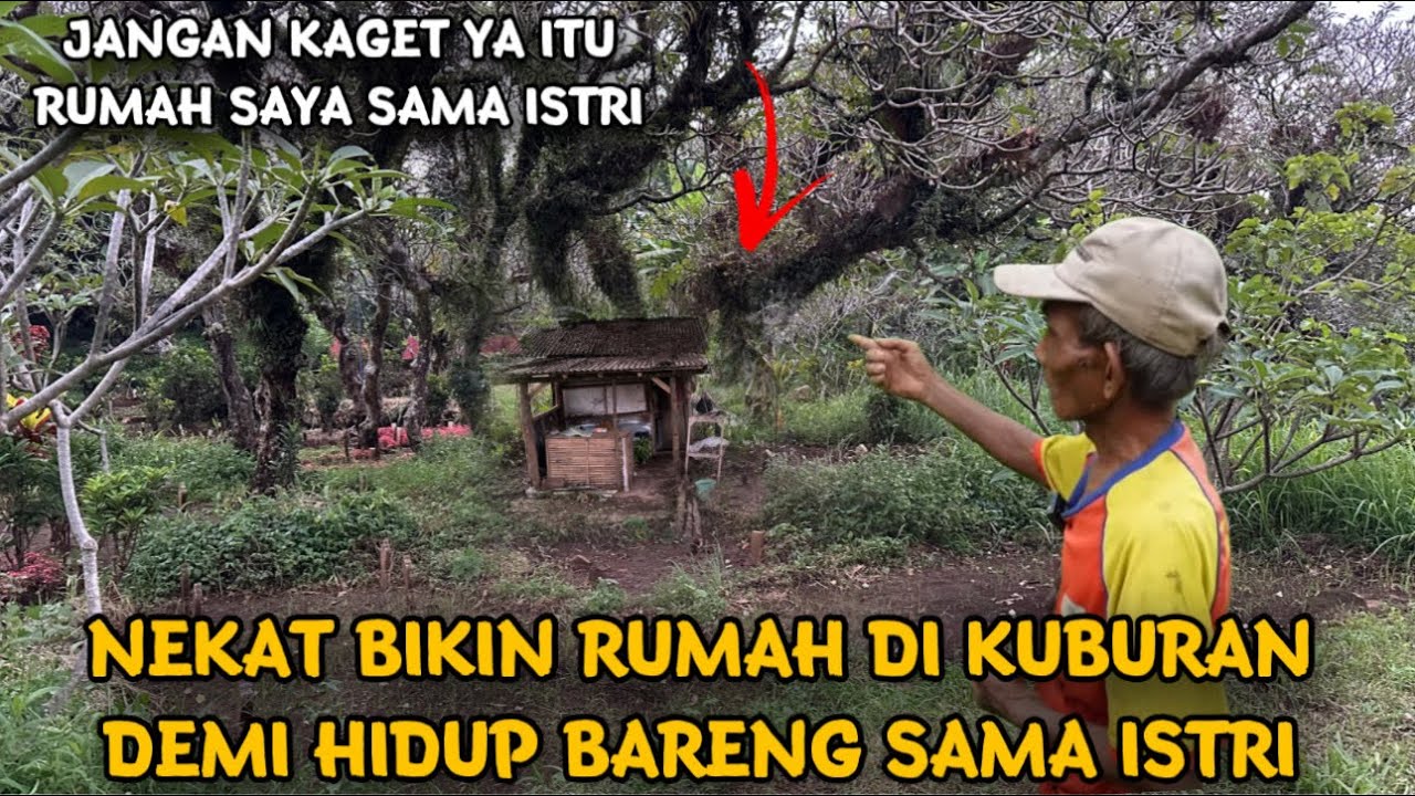 BENAR TERJADI!! GAK NYANGKA PERNIKAHAN MANUSIA DENGAN JIN PAK RUSTAM NEKAT BIKIN RUMAH DI MAKAM