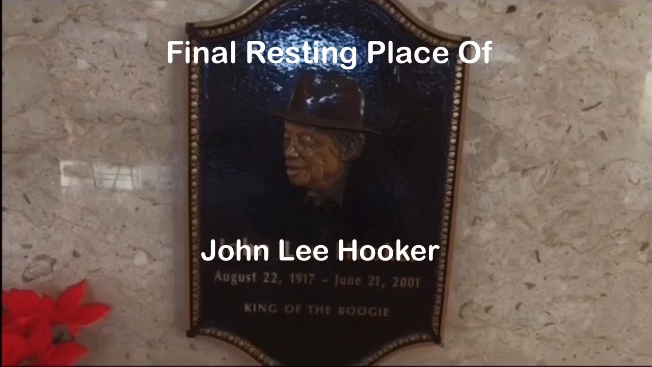John Lee Hooker - Chapel Of The Chimes Mausoleum Oakland California