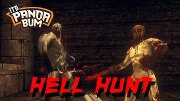 Quake / doom like game but with swords? (Hell hunt Demo Indie Retro FPS Gameplay