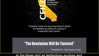 The Revolution will be Tweeted